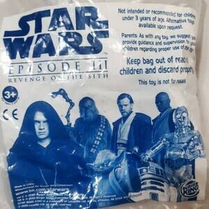 2005 Burger King Star Wars Revenge of the Sith King Battle Droid New in Package